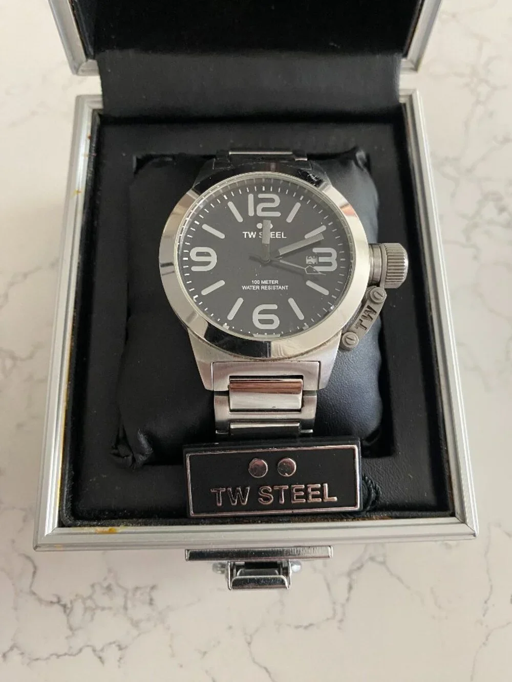 TW Steel Canteen Collection TW300 Stainless Steel Watch